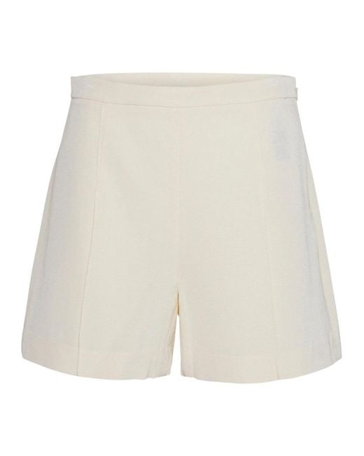 Vince White Short Shorts