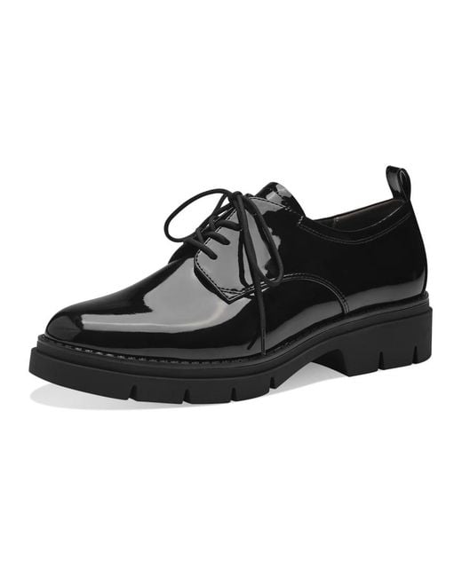 Tamaris Black Laced Shoes