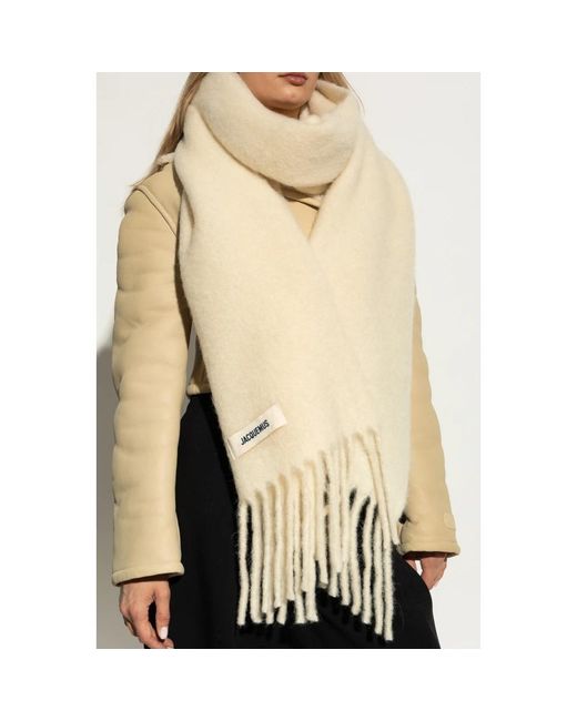 Jacquemus Natural Winter Scarves