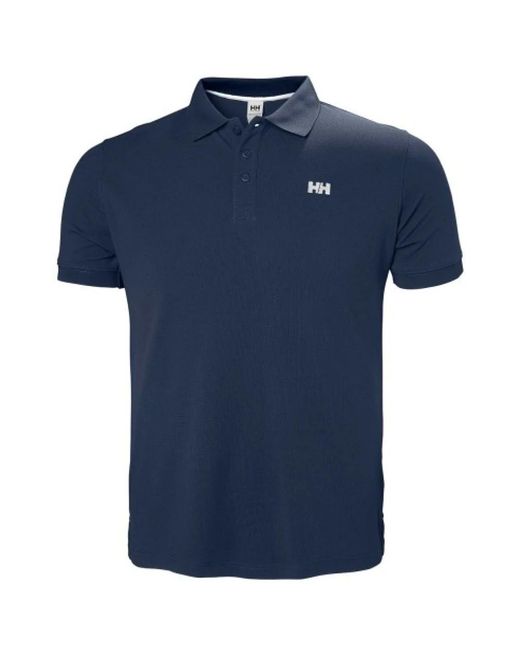 Polo uomo di Helly Hansen in Blue da Uomo