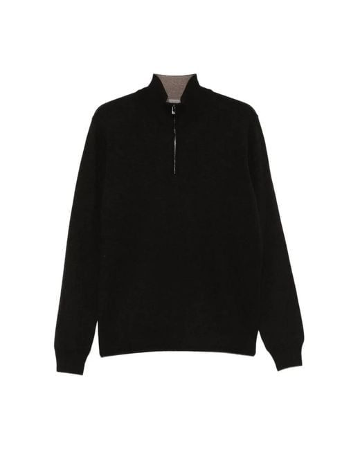 Turtlenecks di Corneliani in Black da Uomo