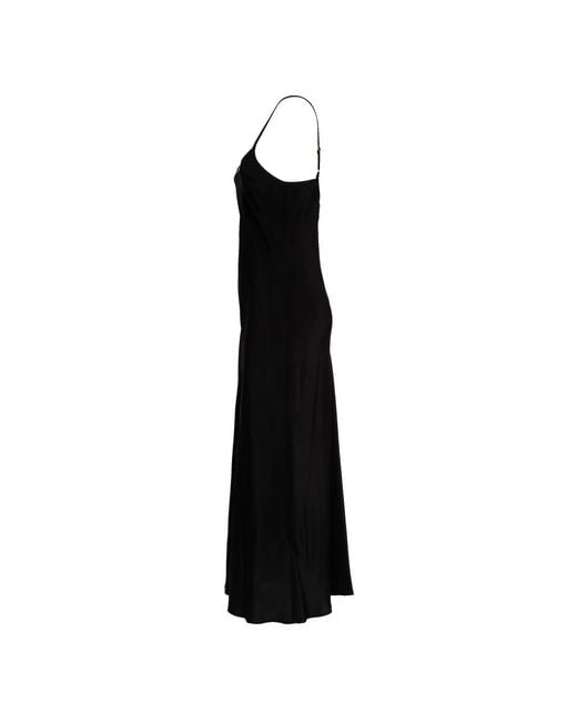 Victoria Beckham Black Midi Dresses