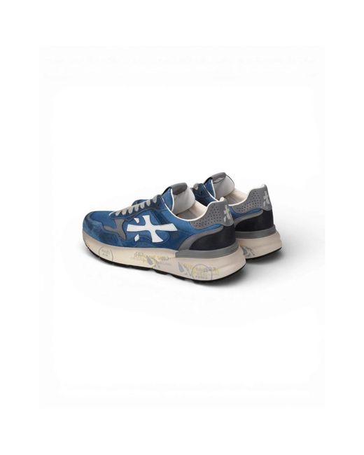 Premiata Mick 0.1 in het Blue voor heren