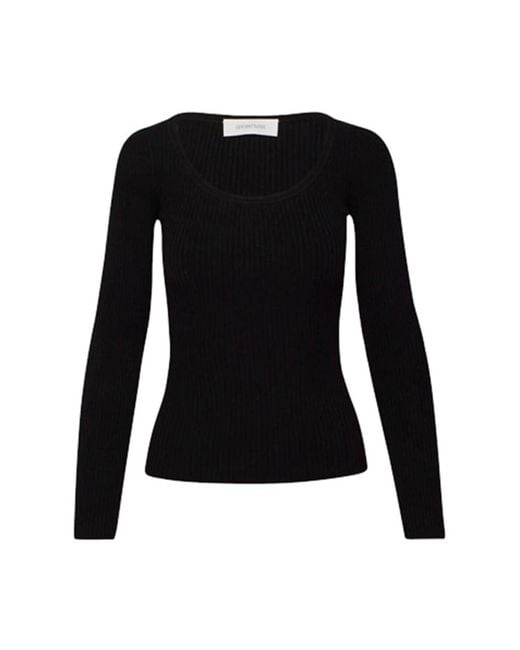 Sportmax Artello Top Met Lange Mouwen in het Black