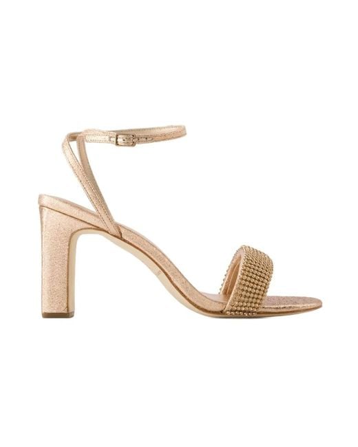 Loeffler Randall Metallic High Heel Sandals