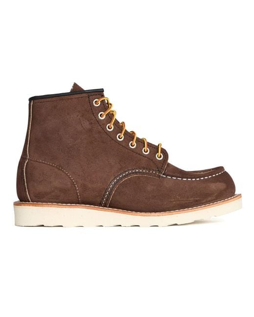 Red Wing Brown Lace-Up Boots for men