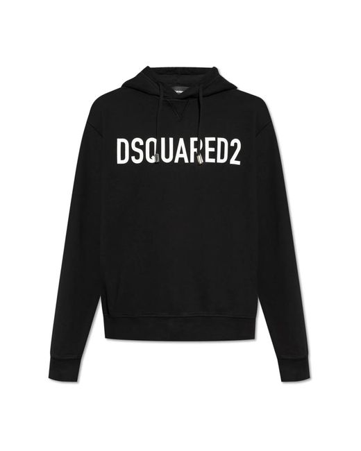 DSquared² Hoodie mit logo in Black für Herren