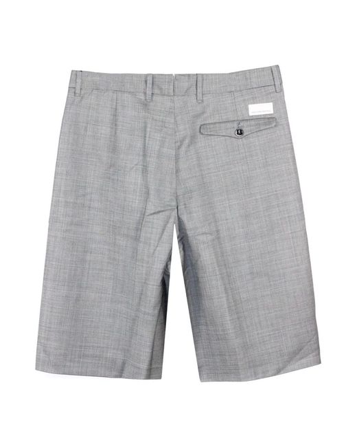 Nine:inthe:morning Gray Casual Shorts for men