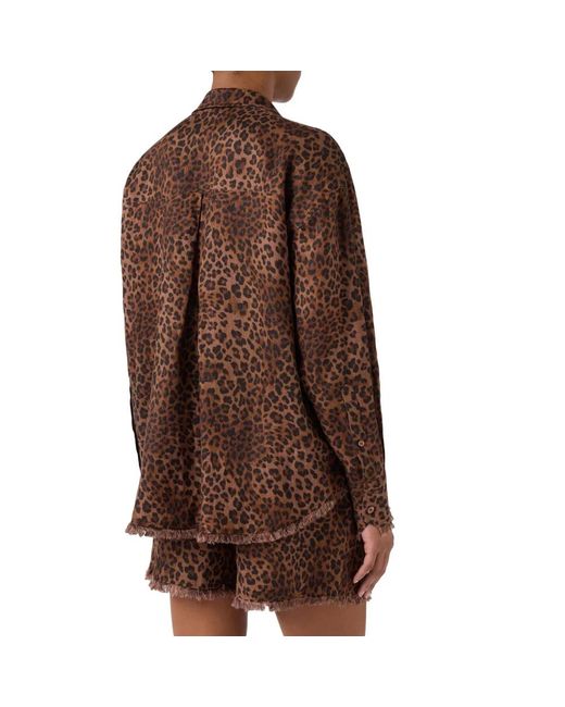 Mc2 Saint Barth Brown Shirts