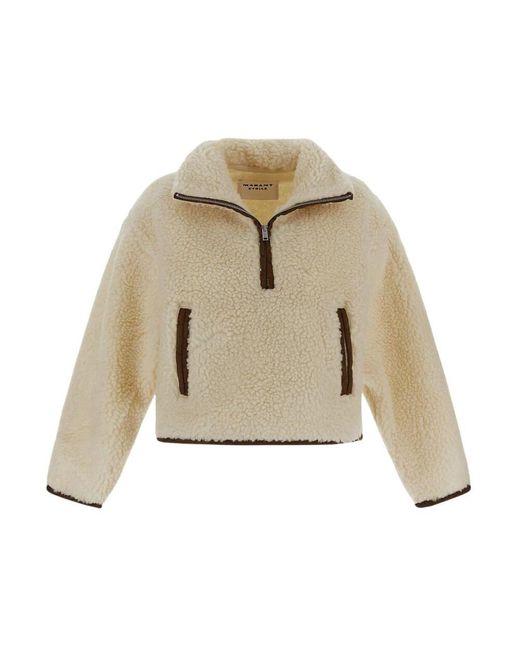 Isabel Marant Natural Polyesterjacke für frauen isabel marant étoile
