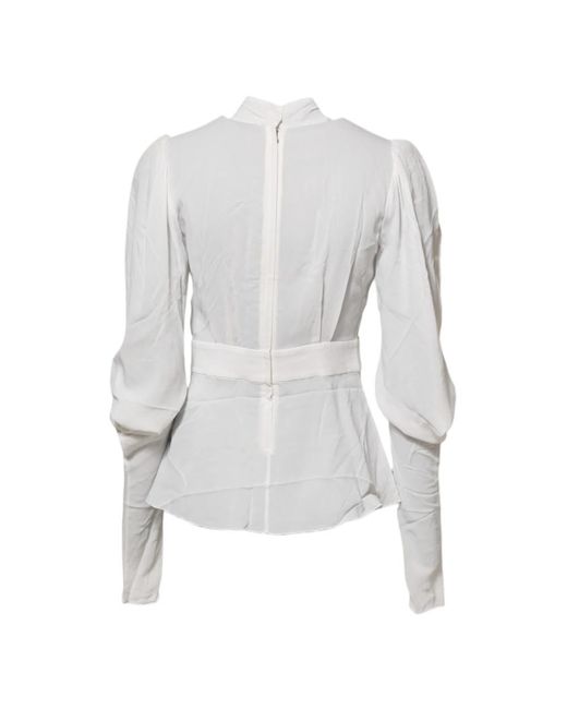 Dolce & Gabbana Gray Blouses