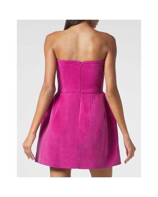 Philipp Plein Mini Jurk in het Pink