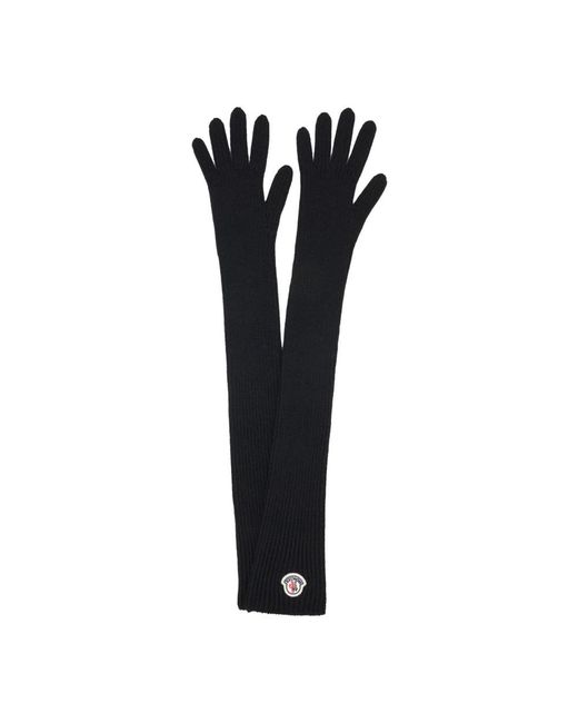 Gloves Moncler de color Black