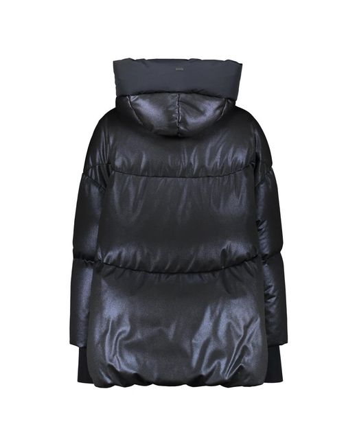 Herno Black Down Jackets