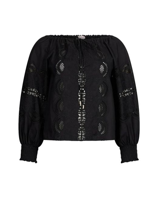 Liu Jo Black Blouses