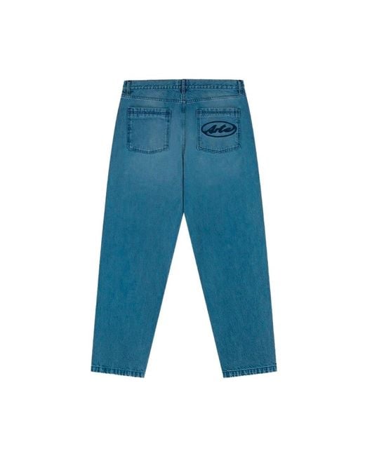 Arte' Blue Loose-Fit Jeans for men