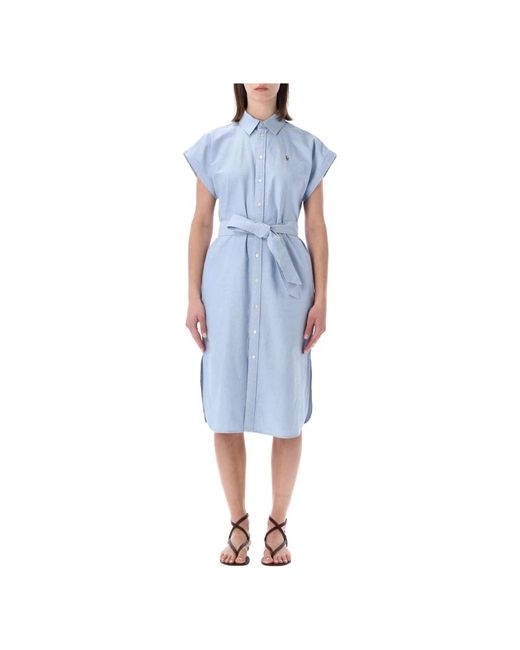 Polo Ralph Lauren Blue Shirt Dresses