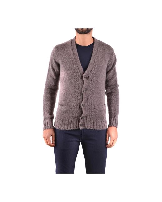 Marc Jacobs Truien & Vesten ,Leer Gemêleerd Paars Vest in het Blue voor heren