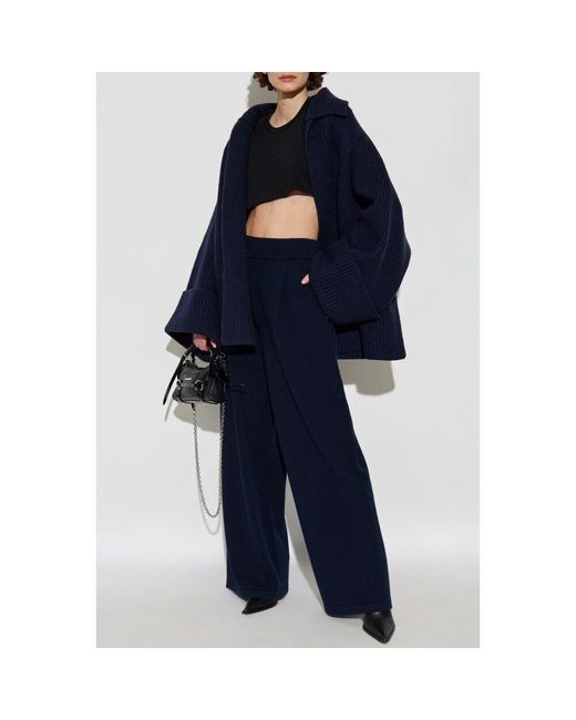 DSquared² Blue Woll-Strickjacke