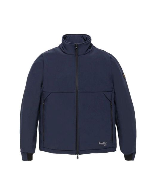 Refrigiwear Blaue Nylon Creek Bomberjacke in Blue für Herren