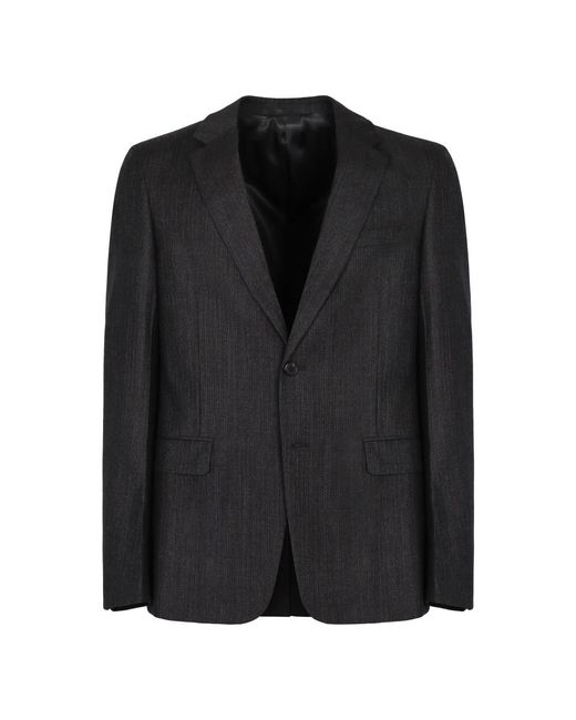 Prada Black Single Breasted Suits for men