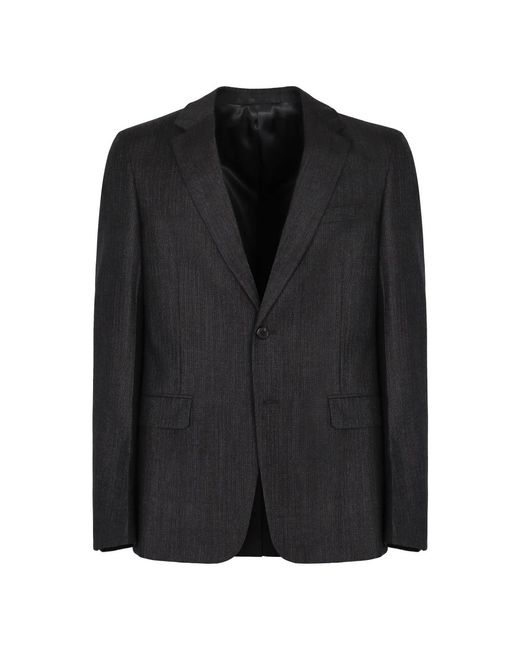 Single Breasted Suits Prada de hombre de color Black
