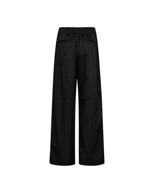 co'couture Clovercc Dot Pants in het Black