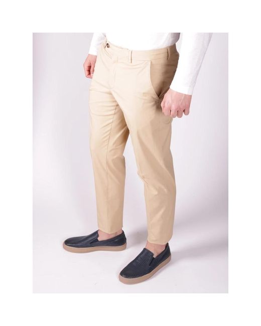 GAUDI Natural Slim-Fit Trousers for men