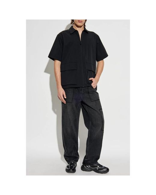 Rag & Bone Short Sleeve Shirts in het Black voor heren