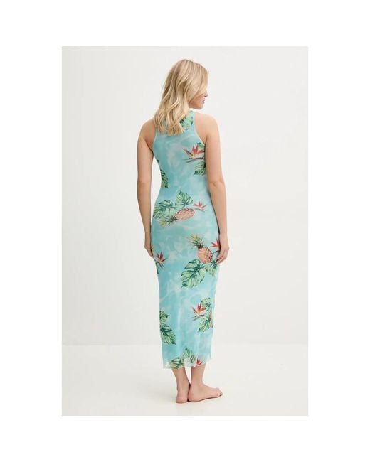 Midi Dresses Desigual de color Blue