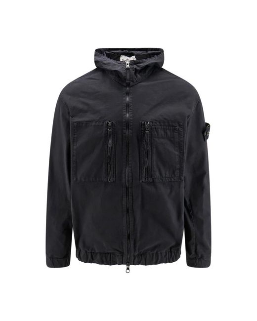 Light Jackets Stone Island de hombre de color Blue