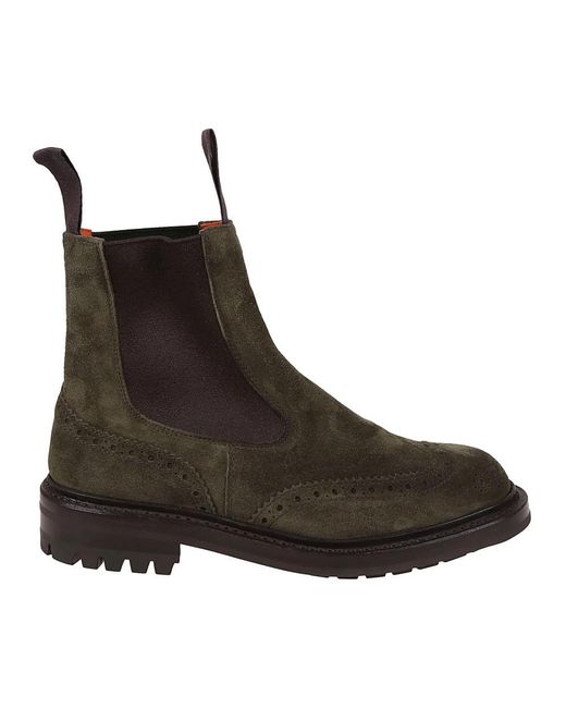 Tricker's Brown Chelsea Boots