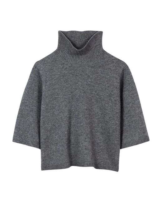 Luisa Cerano Turtleneck Pullover in het Gray