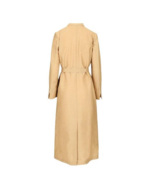 Max Mara Natural Belted Coats