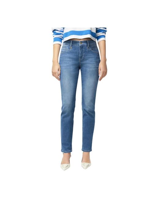 M·a·c Blue Slim Fit Jeans