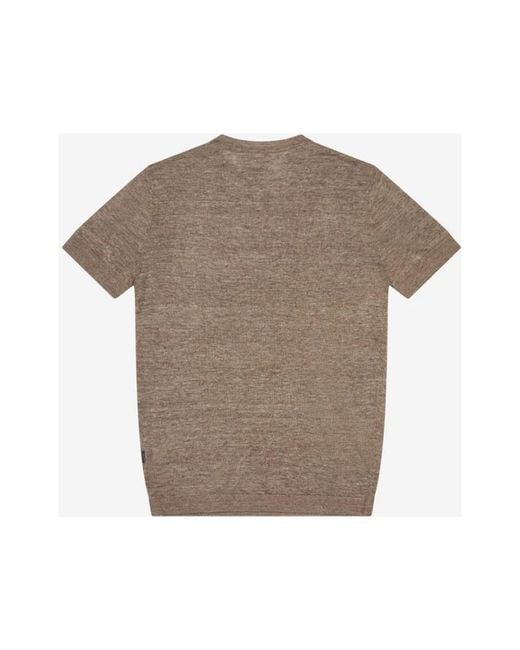 AT.P.CO Gray Round-Neck Knitwear for men