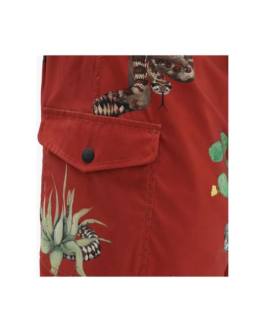 Vans Red Casual Shorts for men