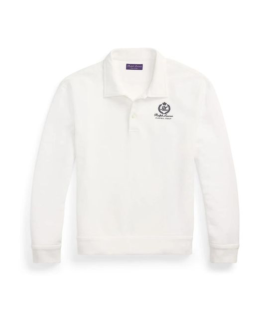 Ralph Lauren White Polo Shirts for men
