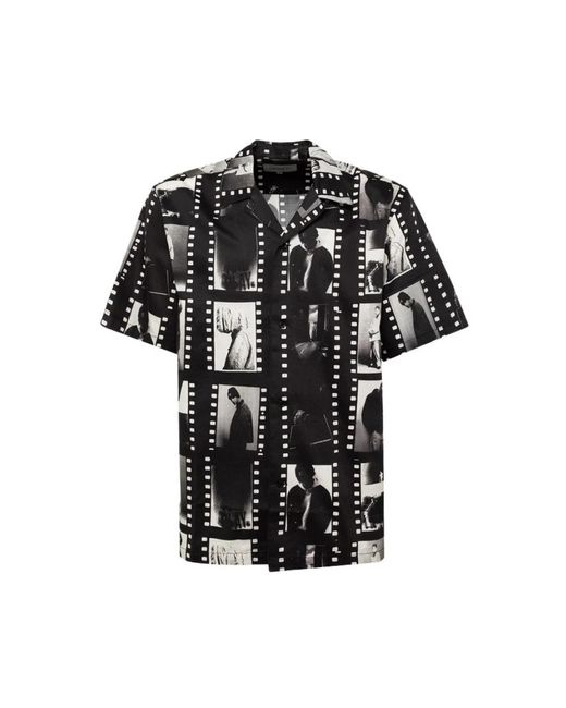 Camicia in cotone con stampa photo strip di Carhartt in Black da Uomo