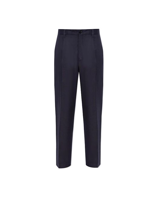 Dolce & Gabbana Blue Suit Trousers for men