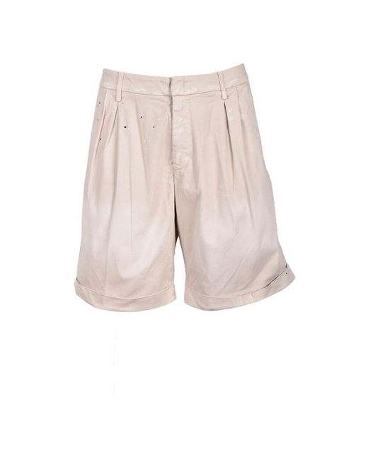 Dondup Pink Casual Shorts for men