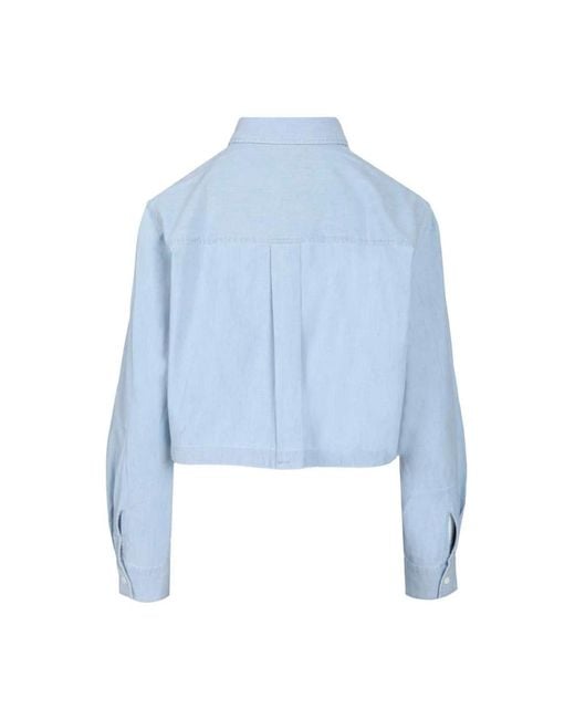 Maison Kitsuné Blue Shirts