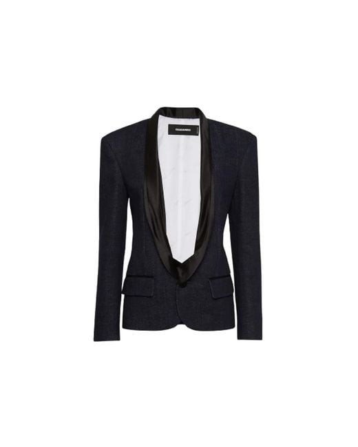DSquared² Blazers in het Black