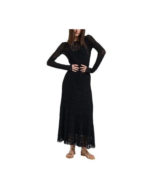 Forte_forte Black Maxi Dresses
