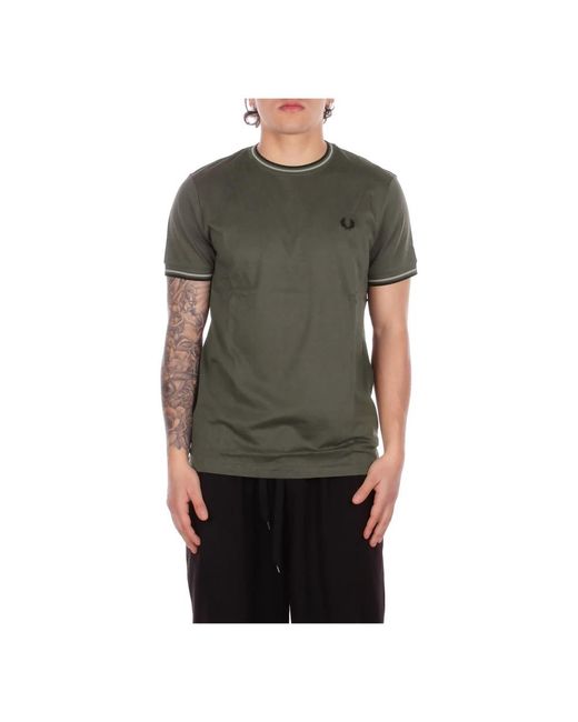 Fred Perry Gray T-Shirts for men