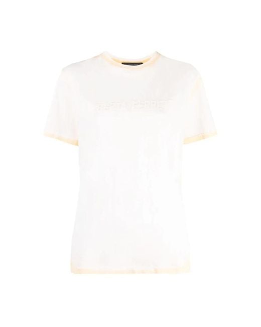Alberta Ferretti White T-Shirts