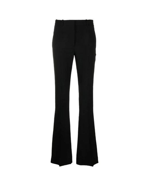 Wide Trousers Versace de color Black