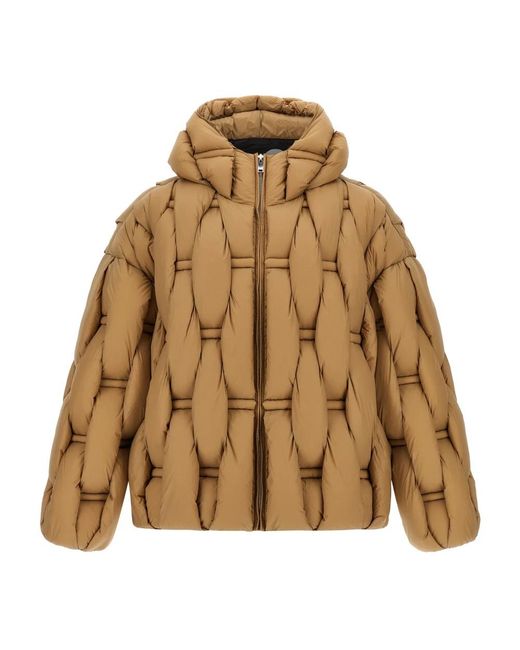 RAXXY Jassen ,Nylon 3D Donzenjas in het Brown voor heren