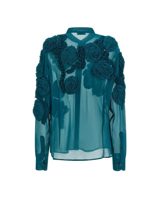 Dries Van Noten Green Shirts