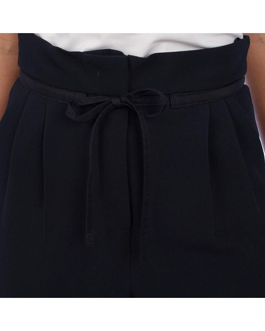Emporio Armani Blue Wide Trousers